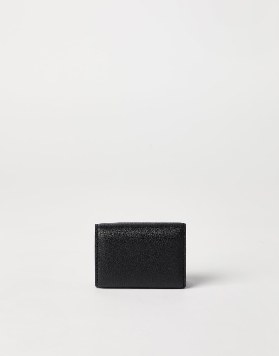 Leather trifold wallet Black Woman - Brunello Cucinelli