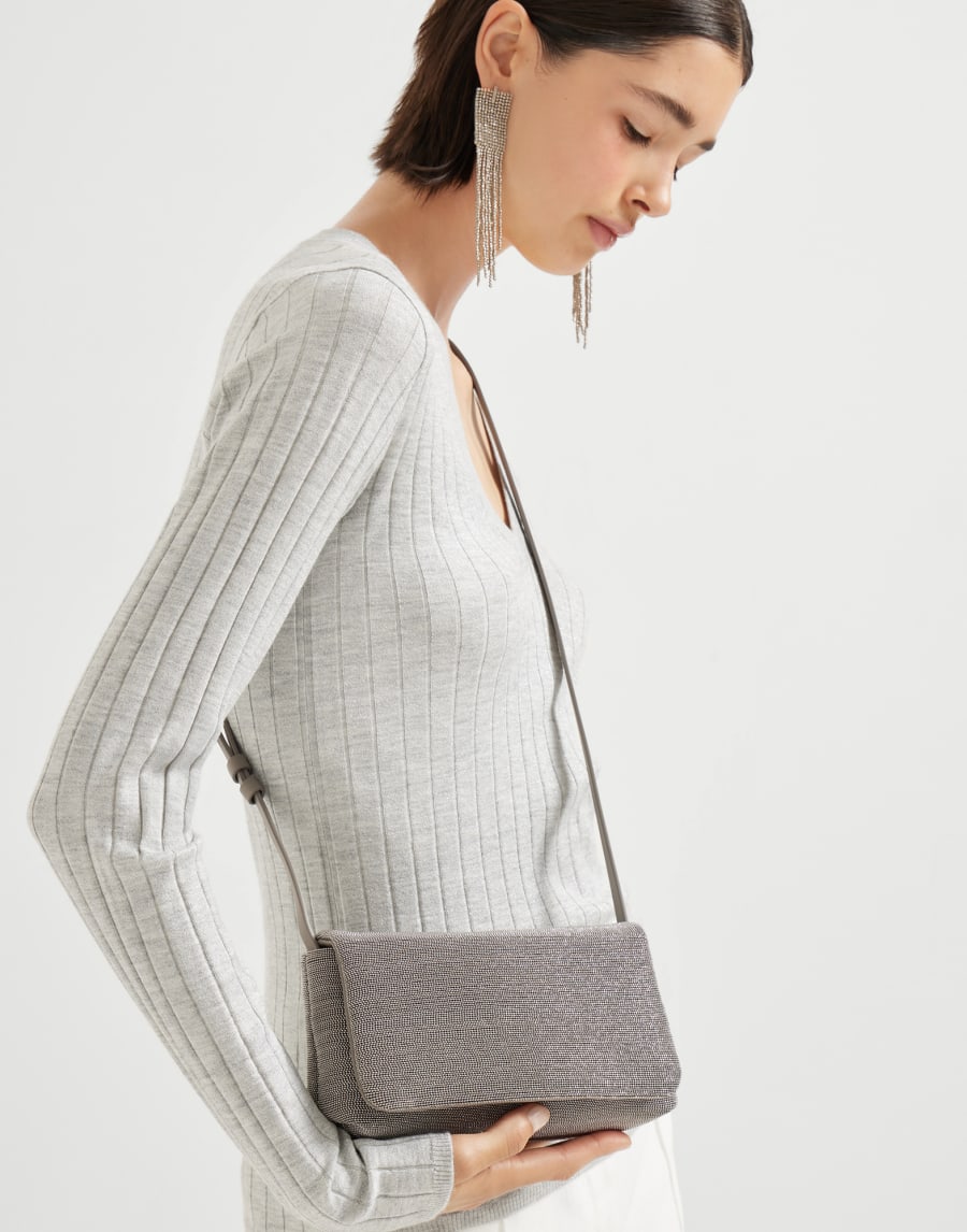 Precious bag Lignite Grey Woman - Brunello Cucinelli