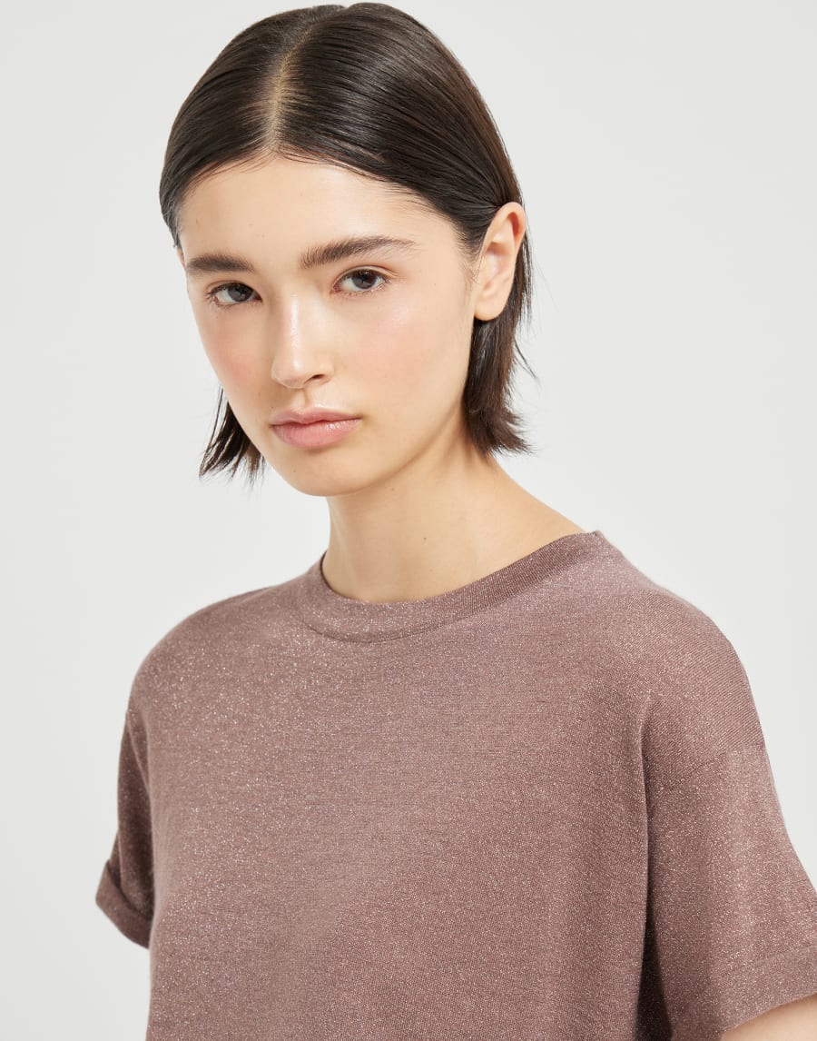 Cashmere and silk lightweight sweater Henna Woman - Brunello Cucinelli