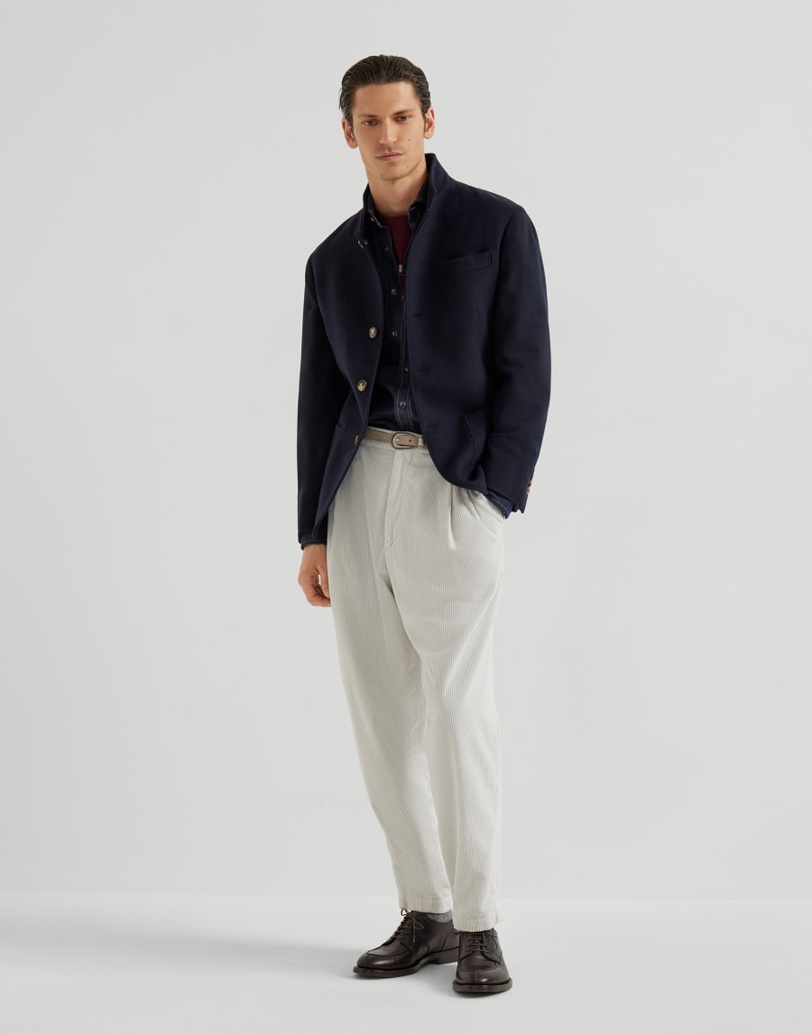 Jersey T-shirt Amaranth Man - Brunello Cucinelli