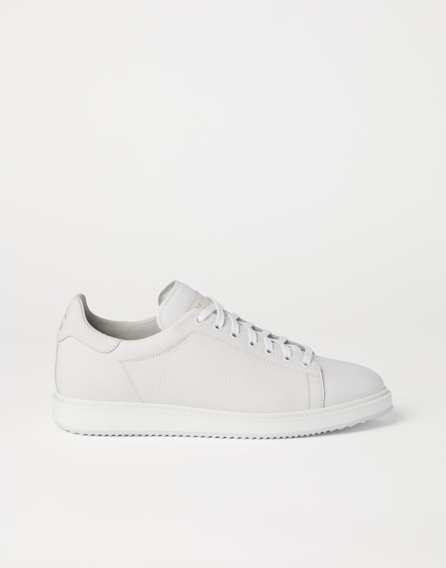 Calfskin sneakers White Man - Brunello Cucinelli