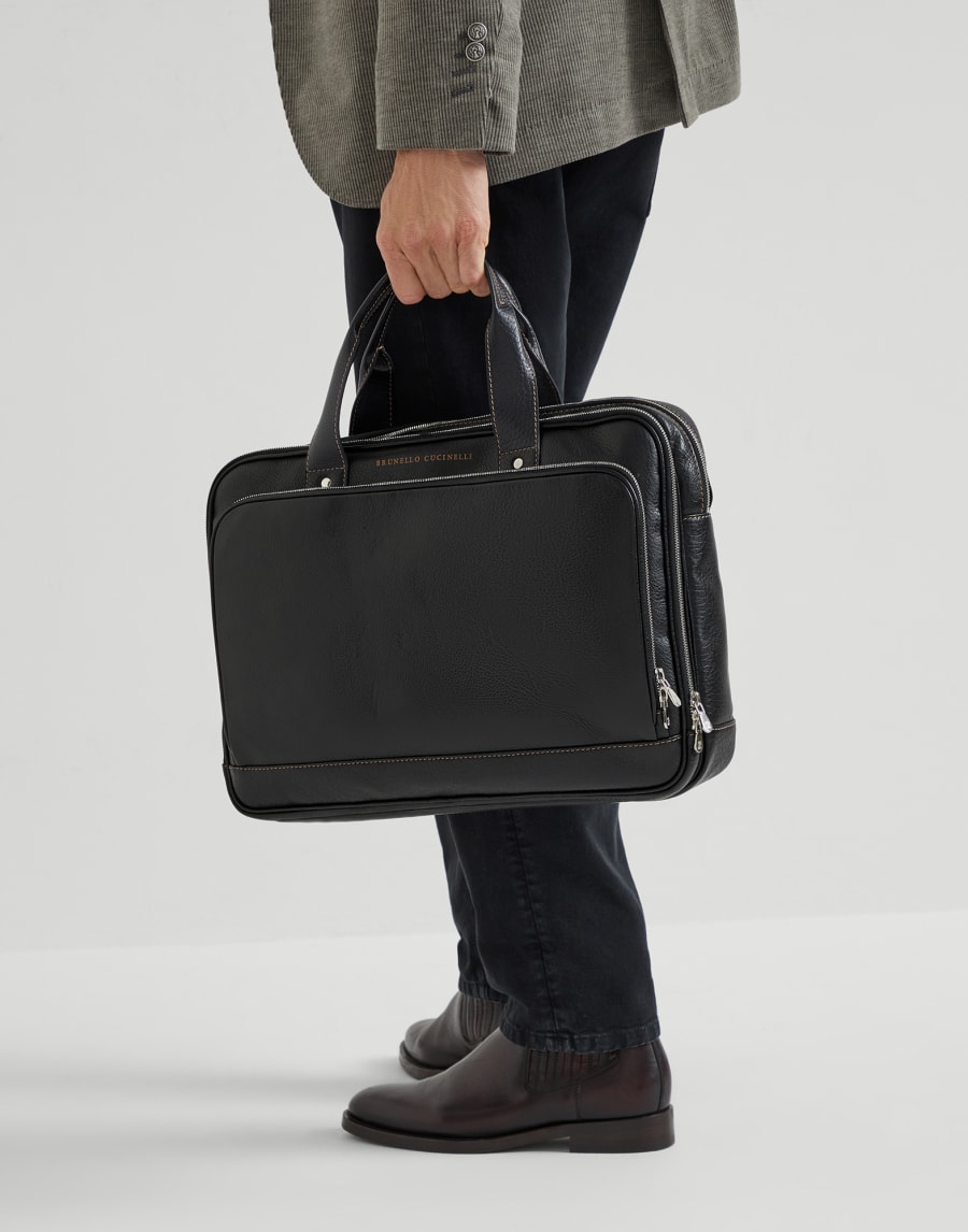 Briefcase Black Man - Brunello Cucinelli