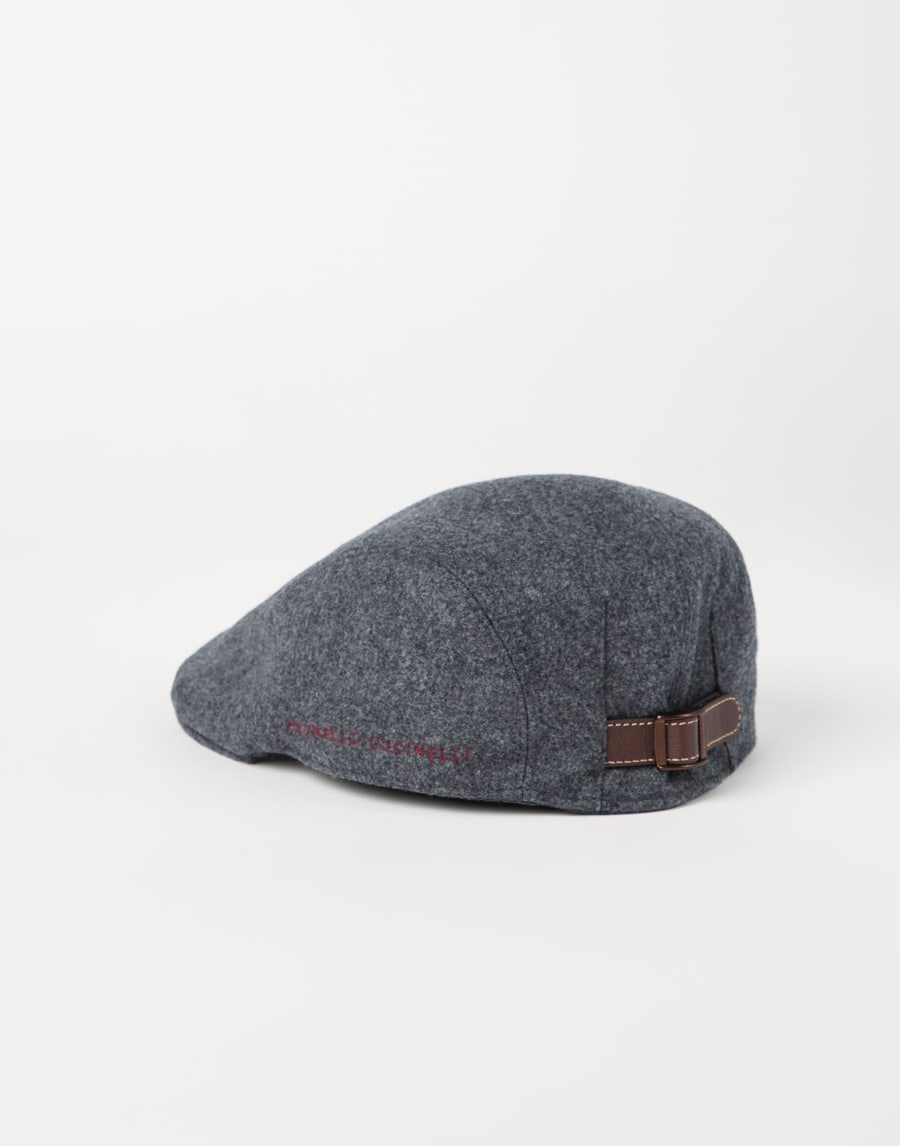 Flat cap Dark Grey Man - Brunello Cucinelli