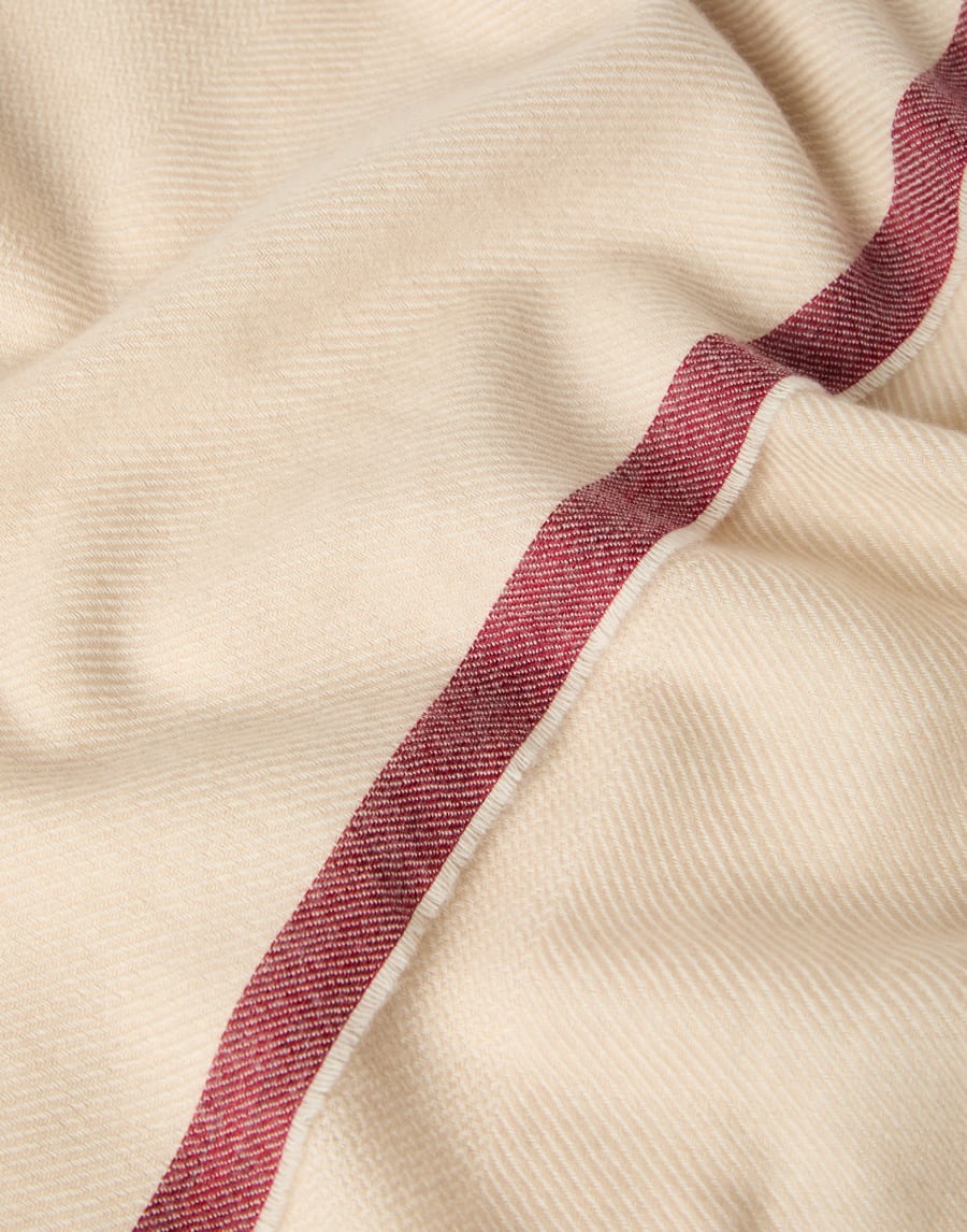 Cashmere scarf Buff Man - Brunello Cucinelli