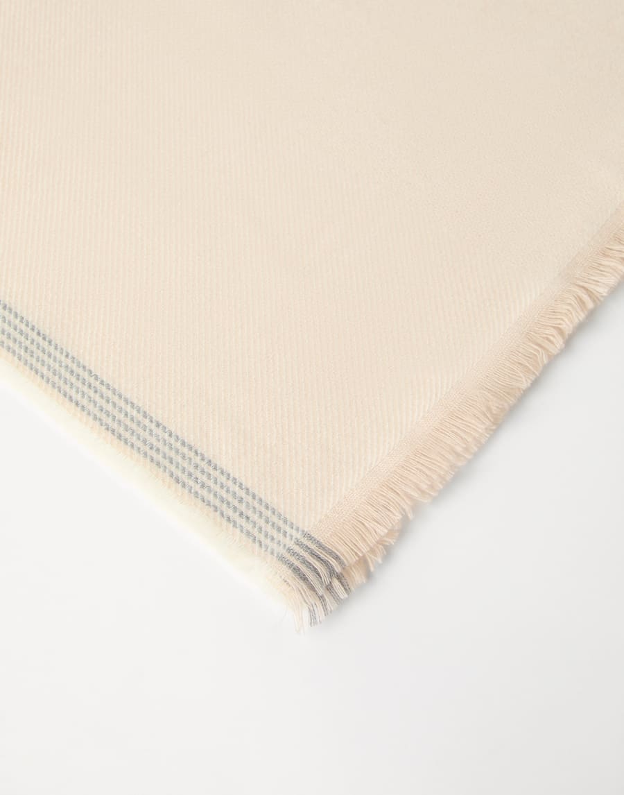 Cashmere scarf Buff Man - Brunello Cucinelli