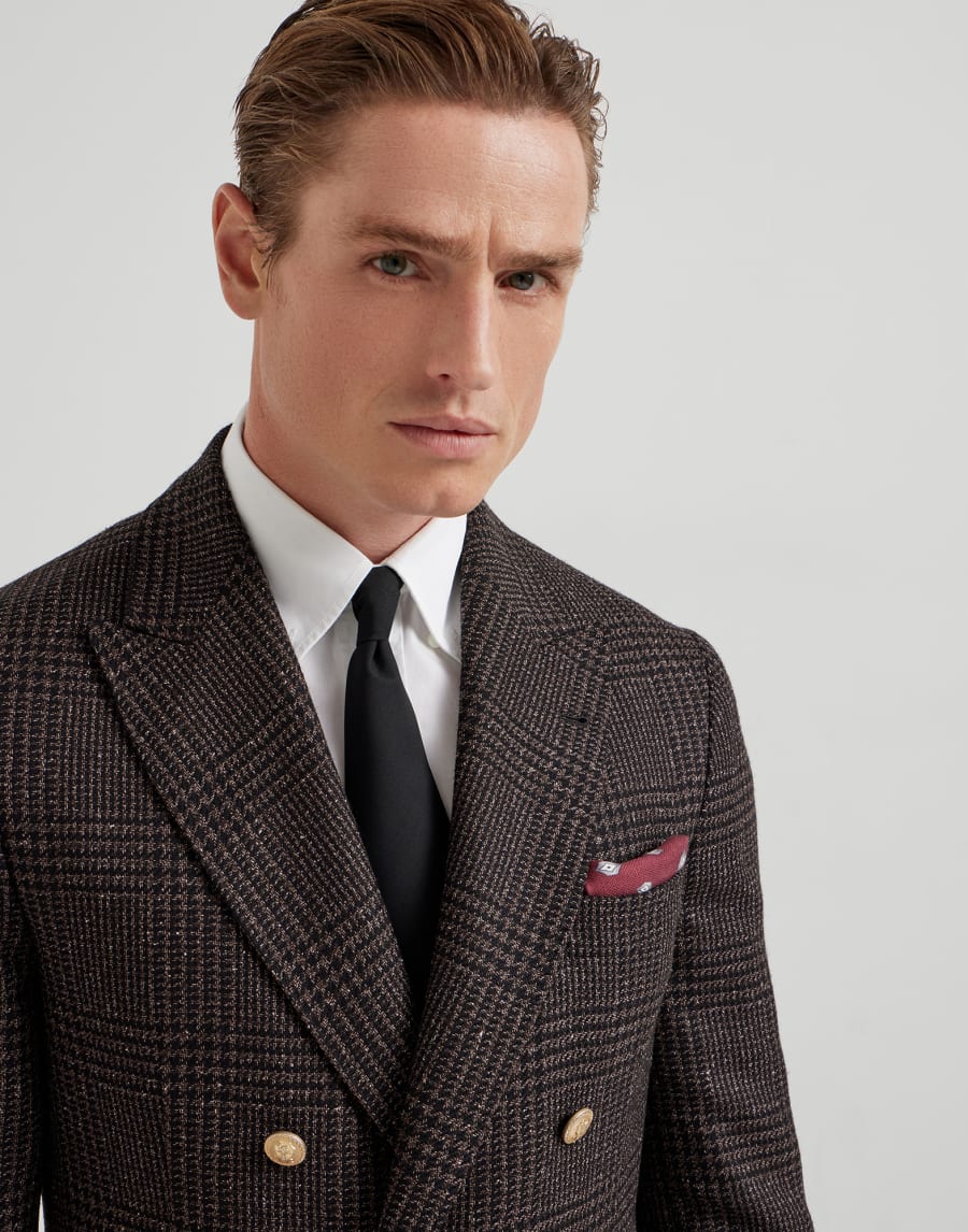 Wool necktie Black Man - Brunello Cucinelli