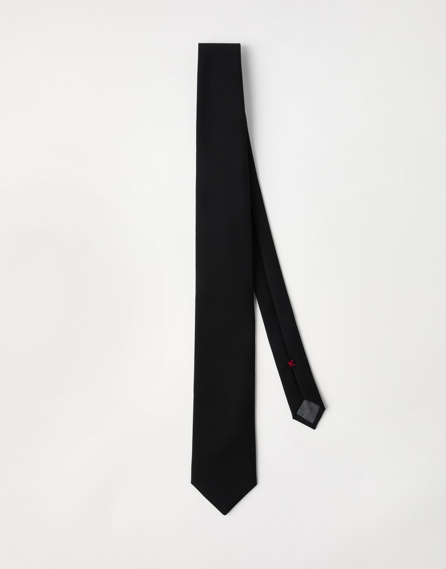 Corbata de lana Negro Hombre - Brunello Cucinelli