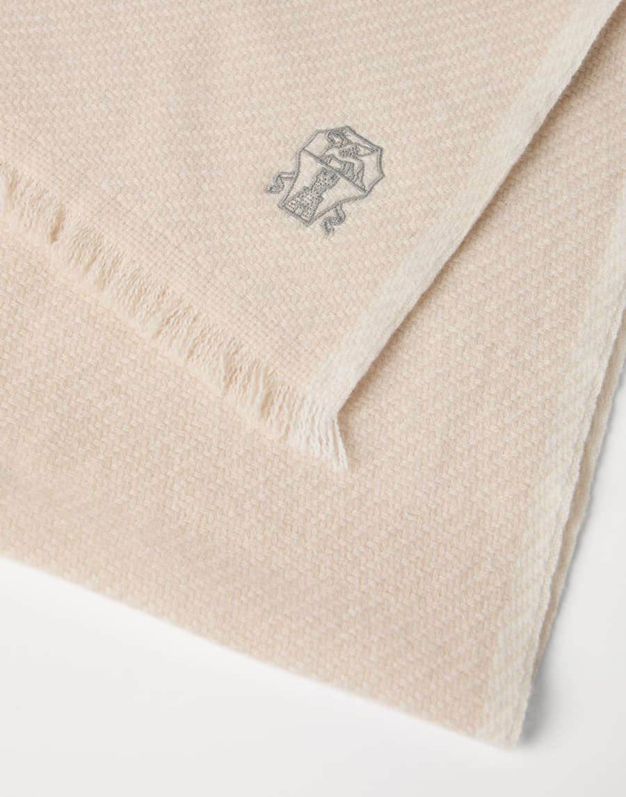 Cashmere scarf Buff Man - Brunello Cucinelli