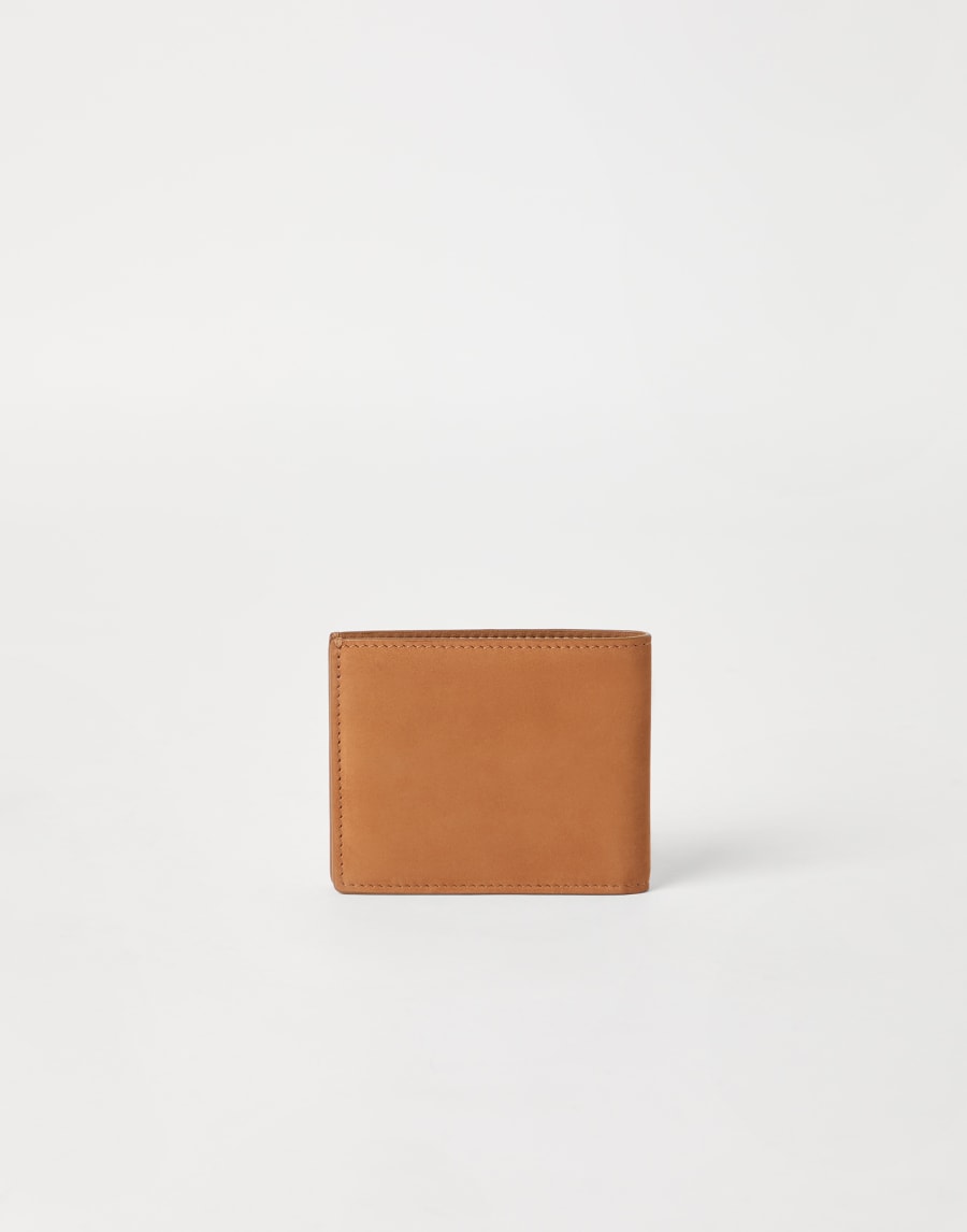 Nubuck wallet Natural Man - Brunello Cucinelli