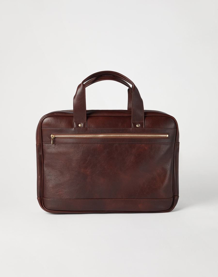 Briefcase Burgundy Man - Brunello Cucinelli