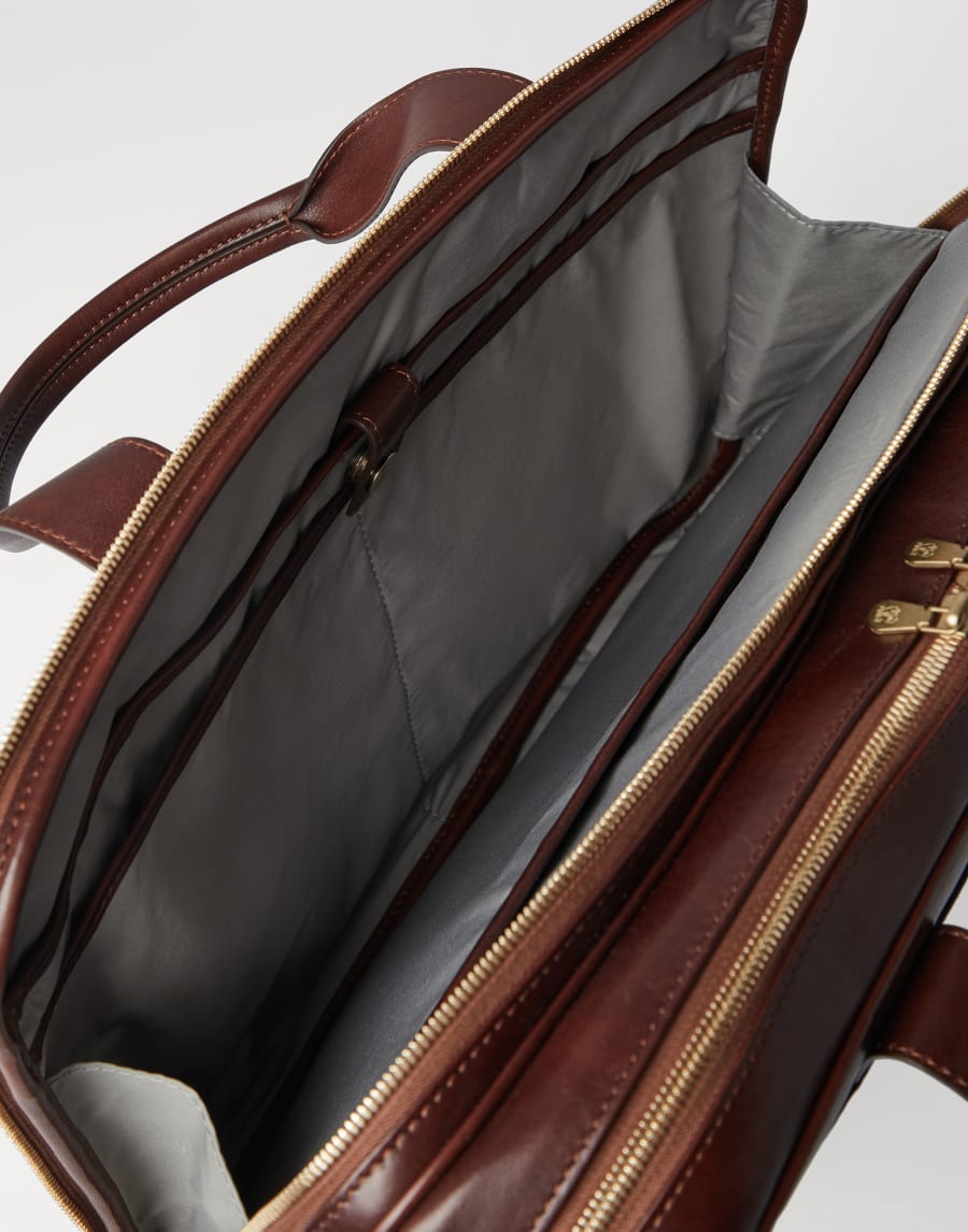 Briefcase Burgundy Man - Brunello Cucinelli