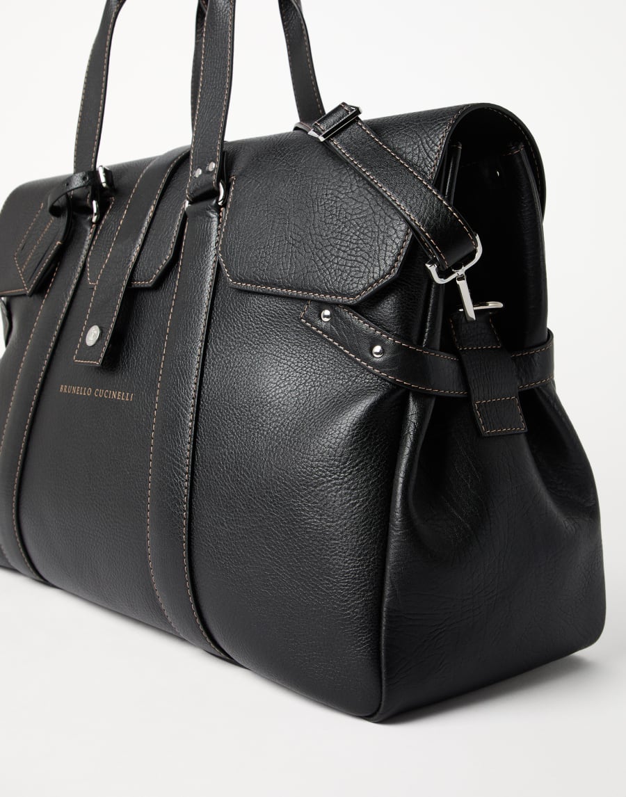 Weekender Country bag Black Man - Brunello Cucinelli