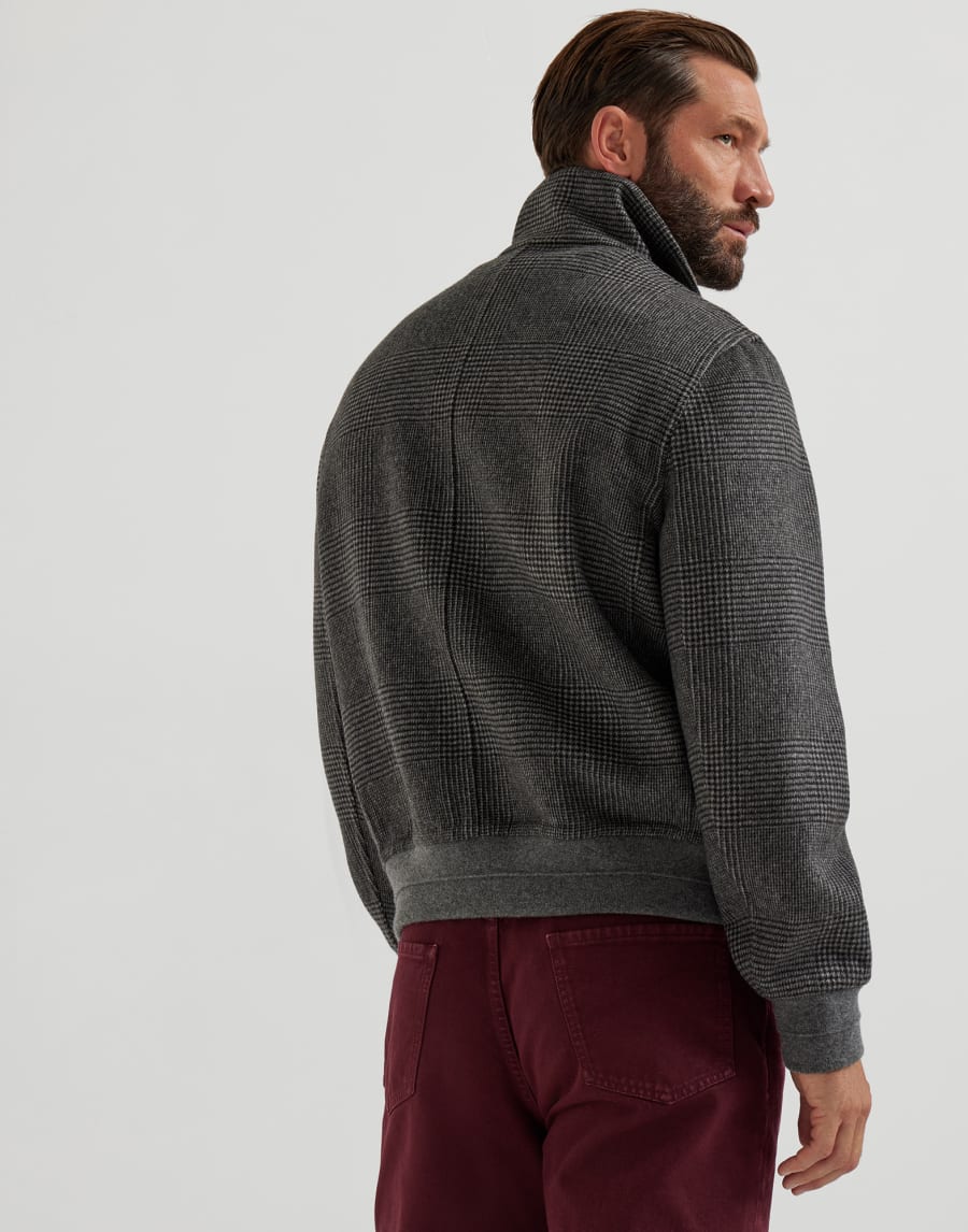 Bomber confection main Gris Foncé Homme - Brunello Cucinelli