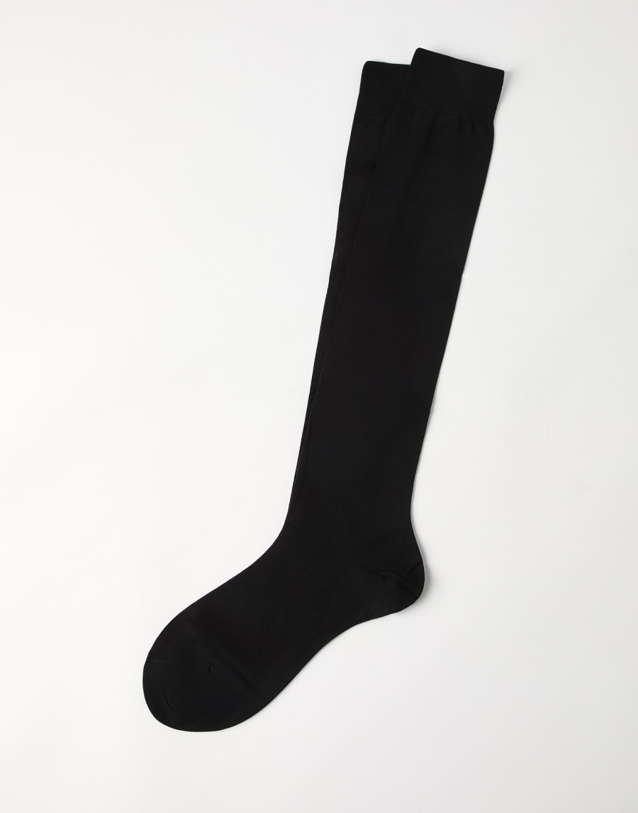 Cotton socks Black Man - Brunello Cucinelli