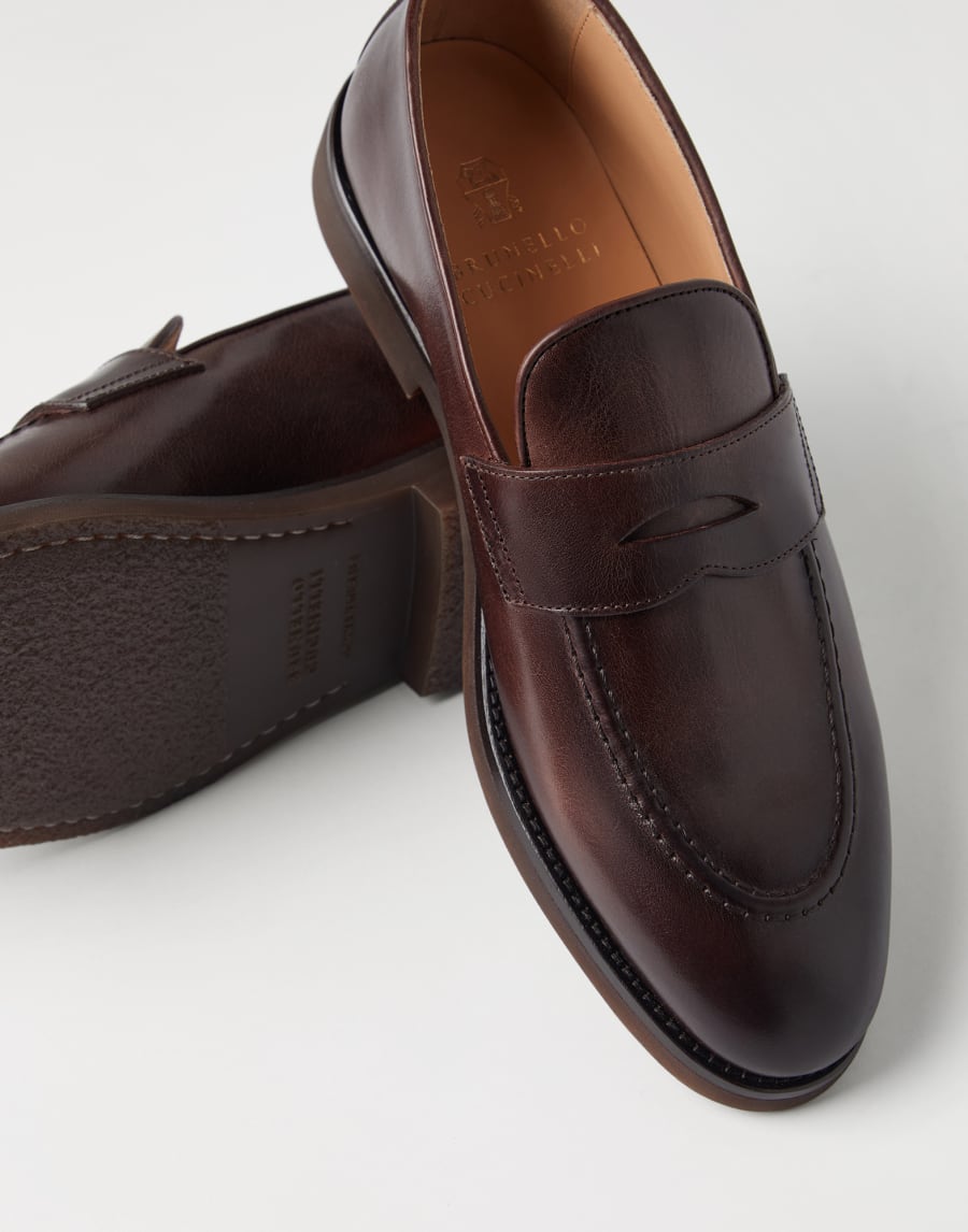 Penny-Loafer Kakao Herren - Brunello Cucinelli