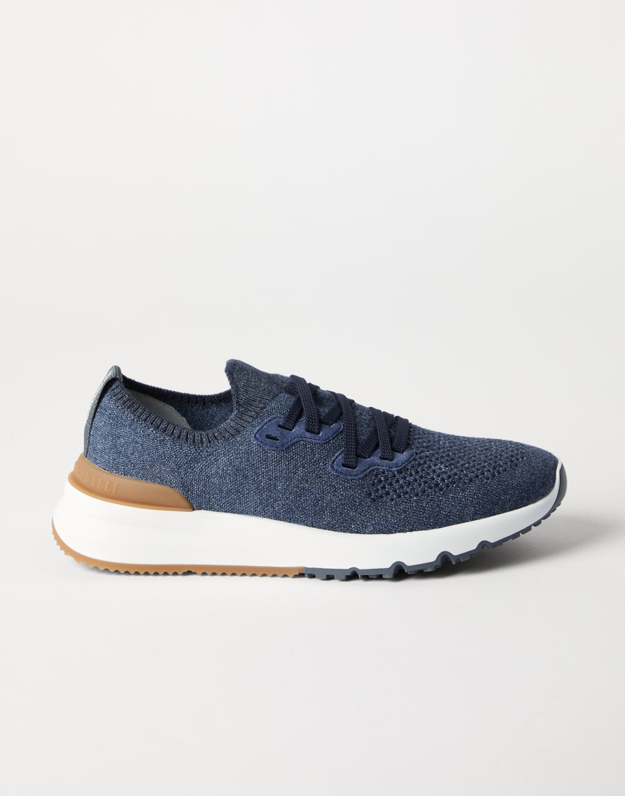 Knit runners Blue Man - Brunello Cucinelli