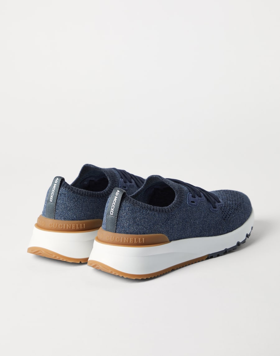 Knit runners Blue Man - Brunello Cucinelli