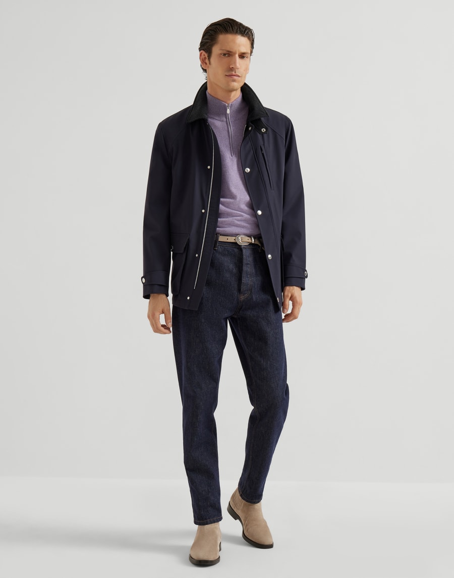 Pullover aus Kaschmir Lila Herren - Brunello Cucinelli