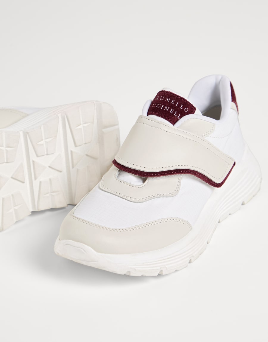 Runners with strap White Boys - Brunello Cucinelli