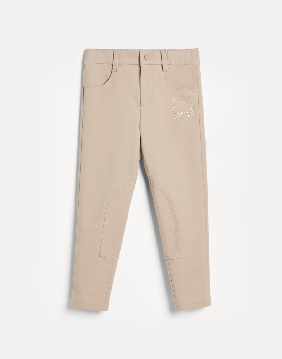 Pantalone Equestrian Panama Bambina - Brunello Cucinelli