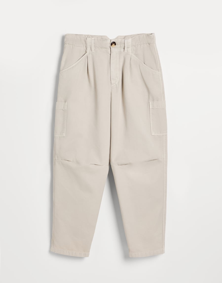 Pantalón Ergonomic Beige Claro Niño - Brunello Cucinelli