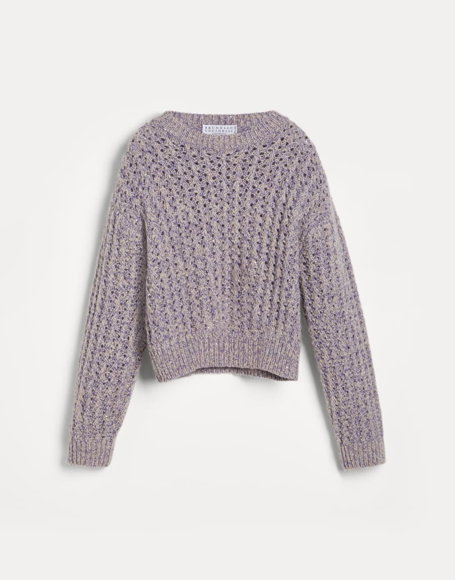 Dazzling sweater Lavender Girls - Brunello Cucinelli