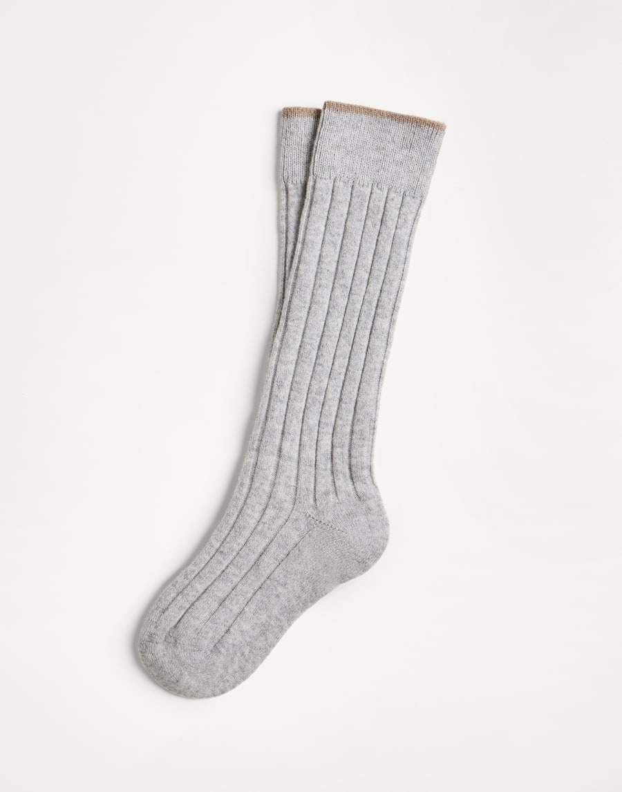 Knit socks Grey Boys - Brunello Cucinelli