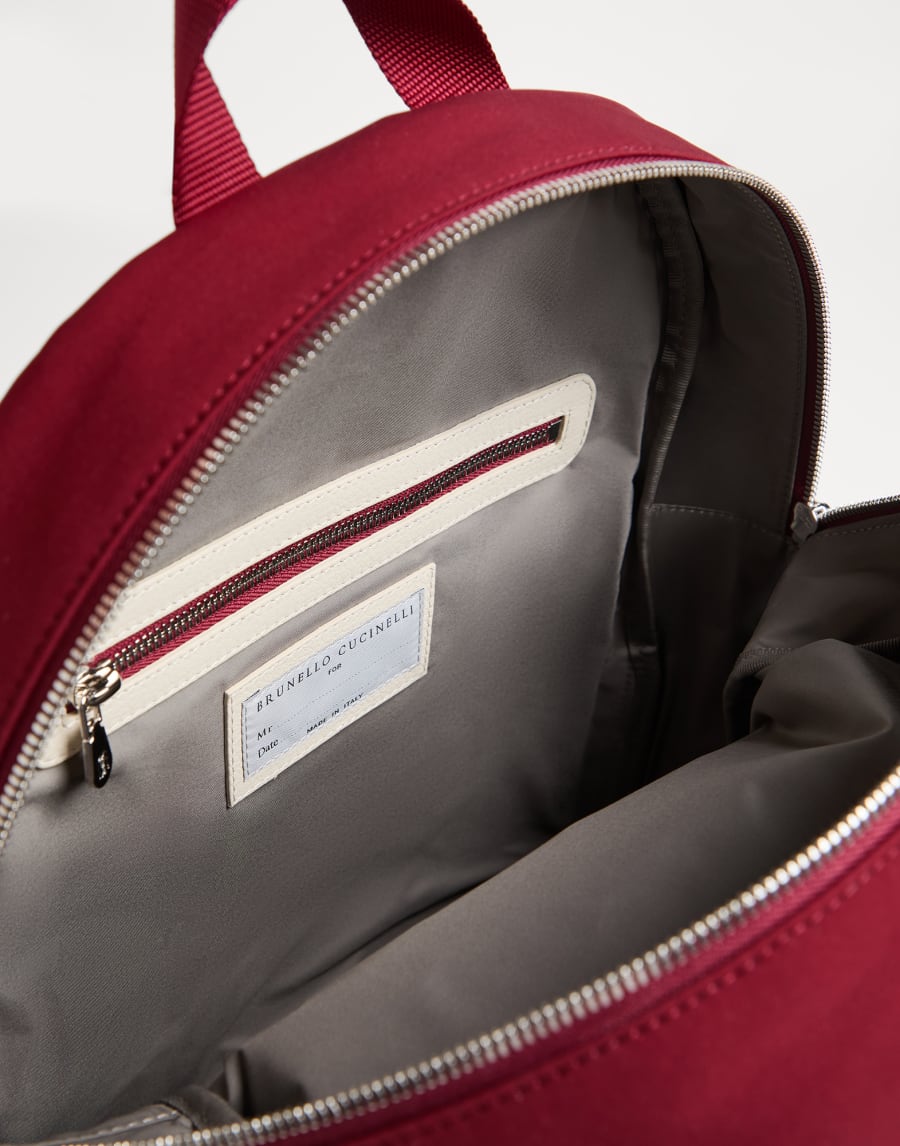 Nylon backpack Red Boys - Brunello Cucinelli