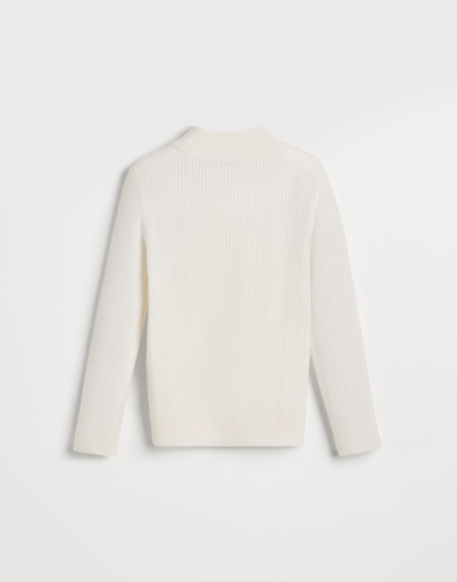 Funnel neck sweater Panama Boys - Brunello Cucinelli
