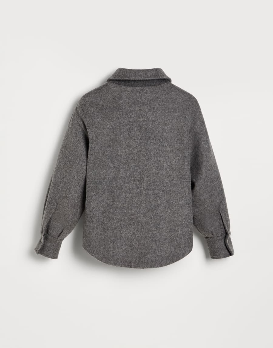 Hand-crafted shirt Medium Grey Girls - Brunello Cucinelli