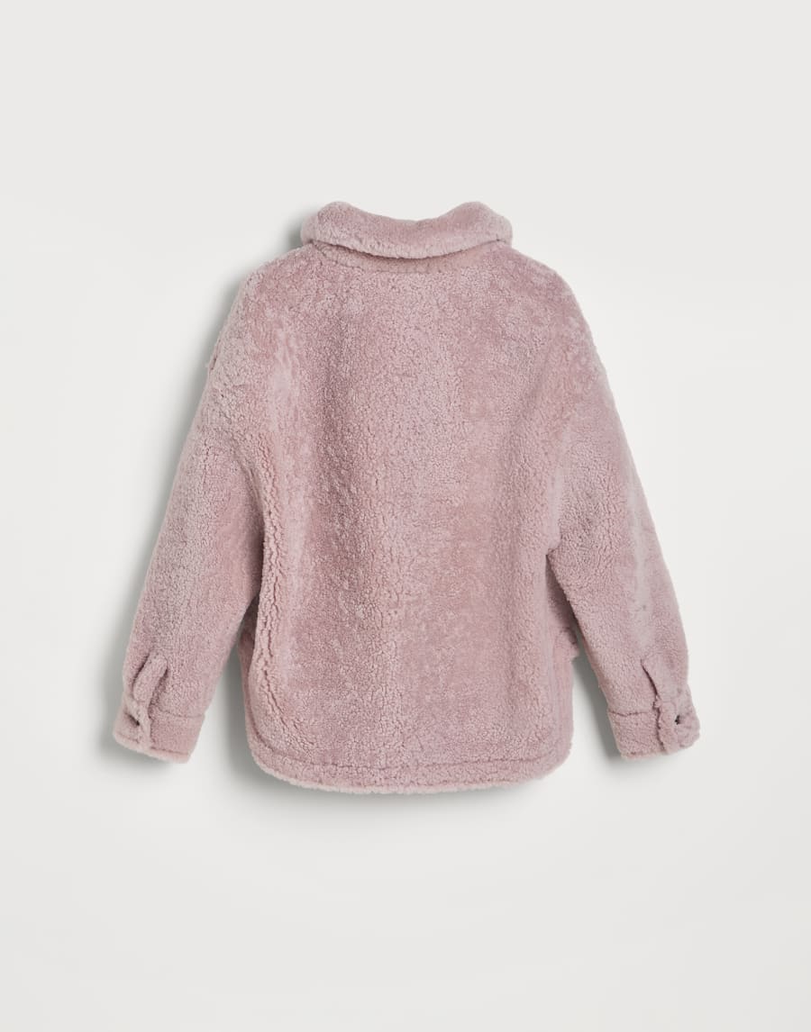 Shearling jacket Pink Girls - Brunello Cucinelli