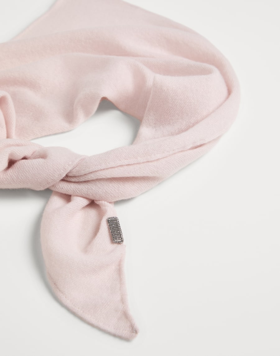 Cashmere scarf Pink Girls - Brunello Cucinelli