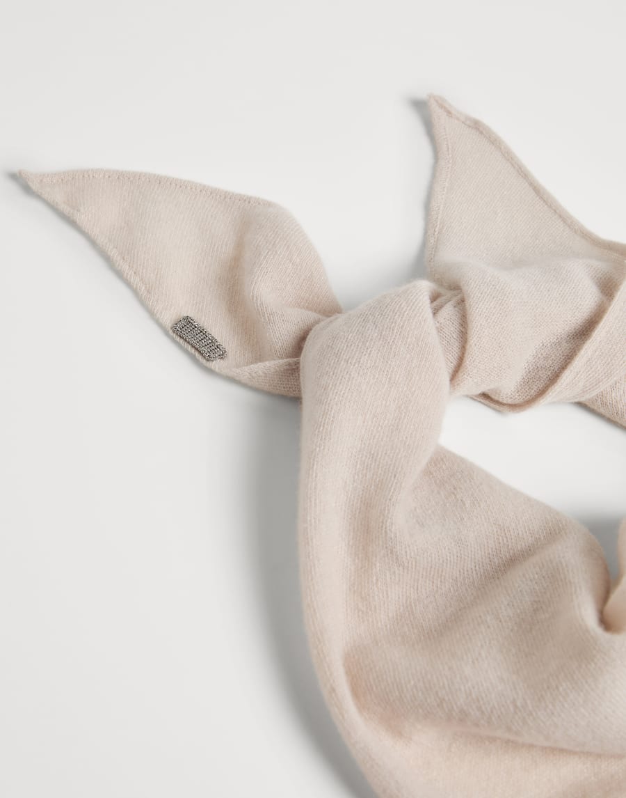 Cashmere scarf Buff Girls - Brunello Cucinelli