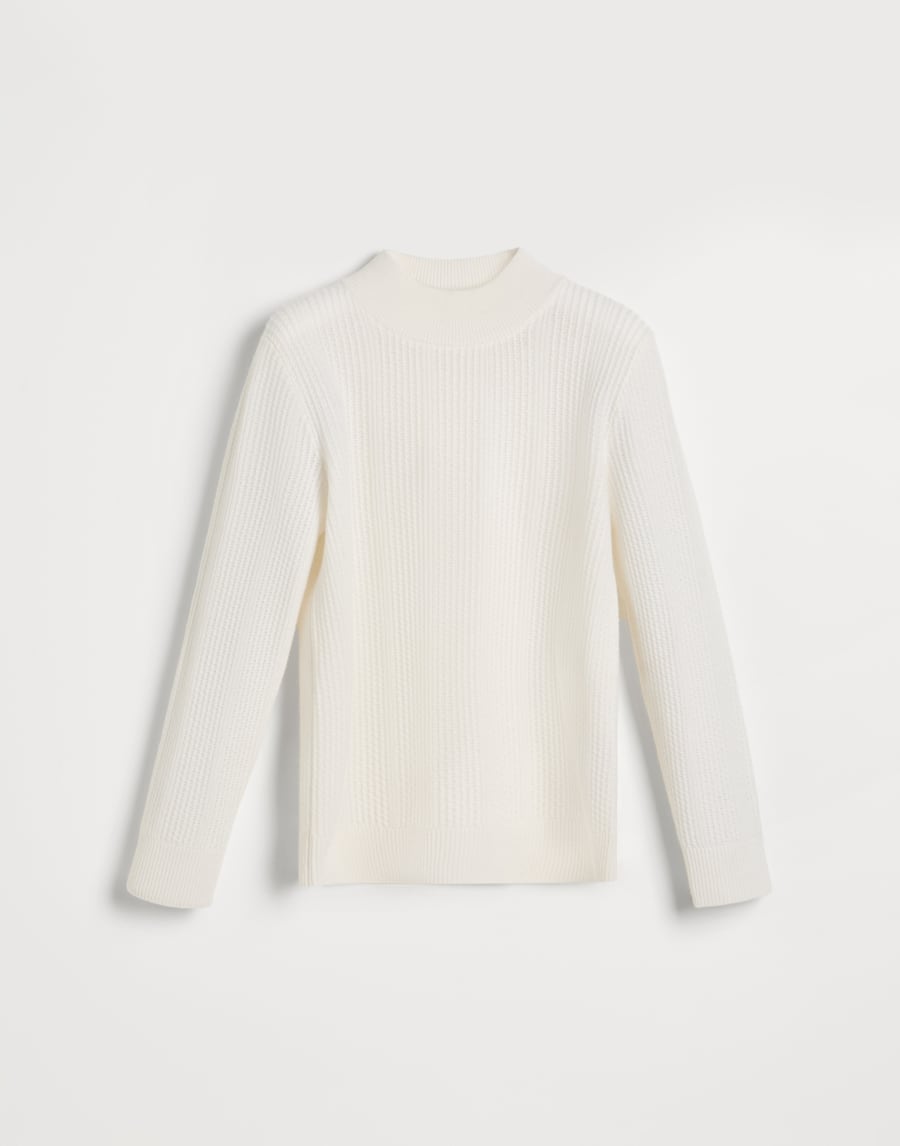 Funnel neck sweater Panama Boys - Brunello Cucinelli