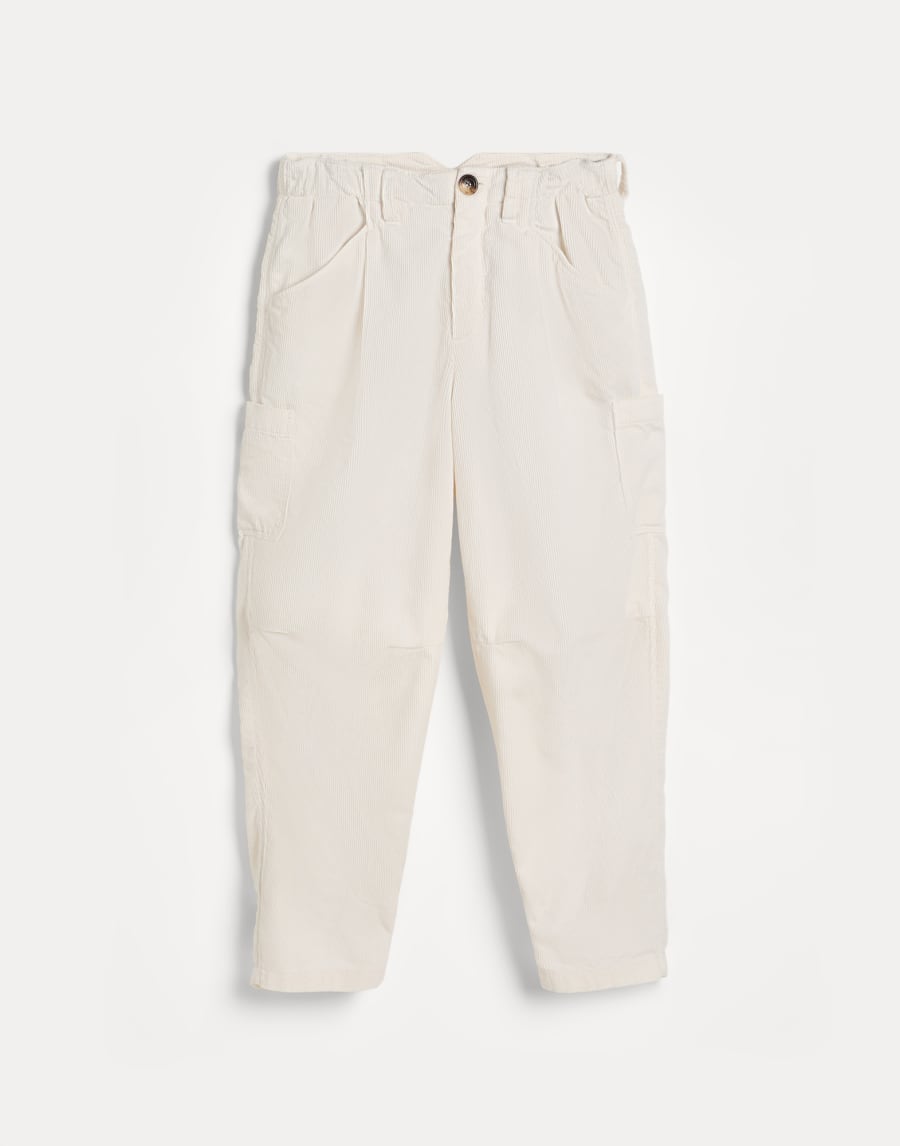 Pantalón Ergonomic de terciopelo Panamá Niño - Brunello Cucinelli