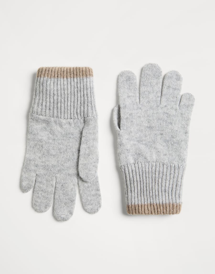 カシミヤグラブ グレー ボーイズ - Brunello Cucinelli