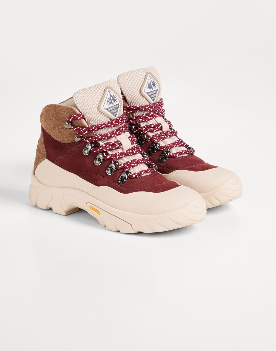 Botas Outdoor Rojo Niño - Brunello Cucinelli
