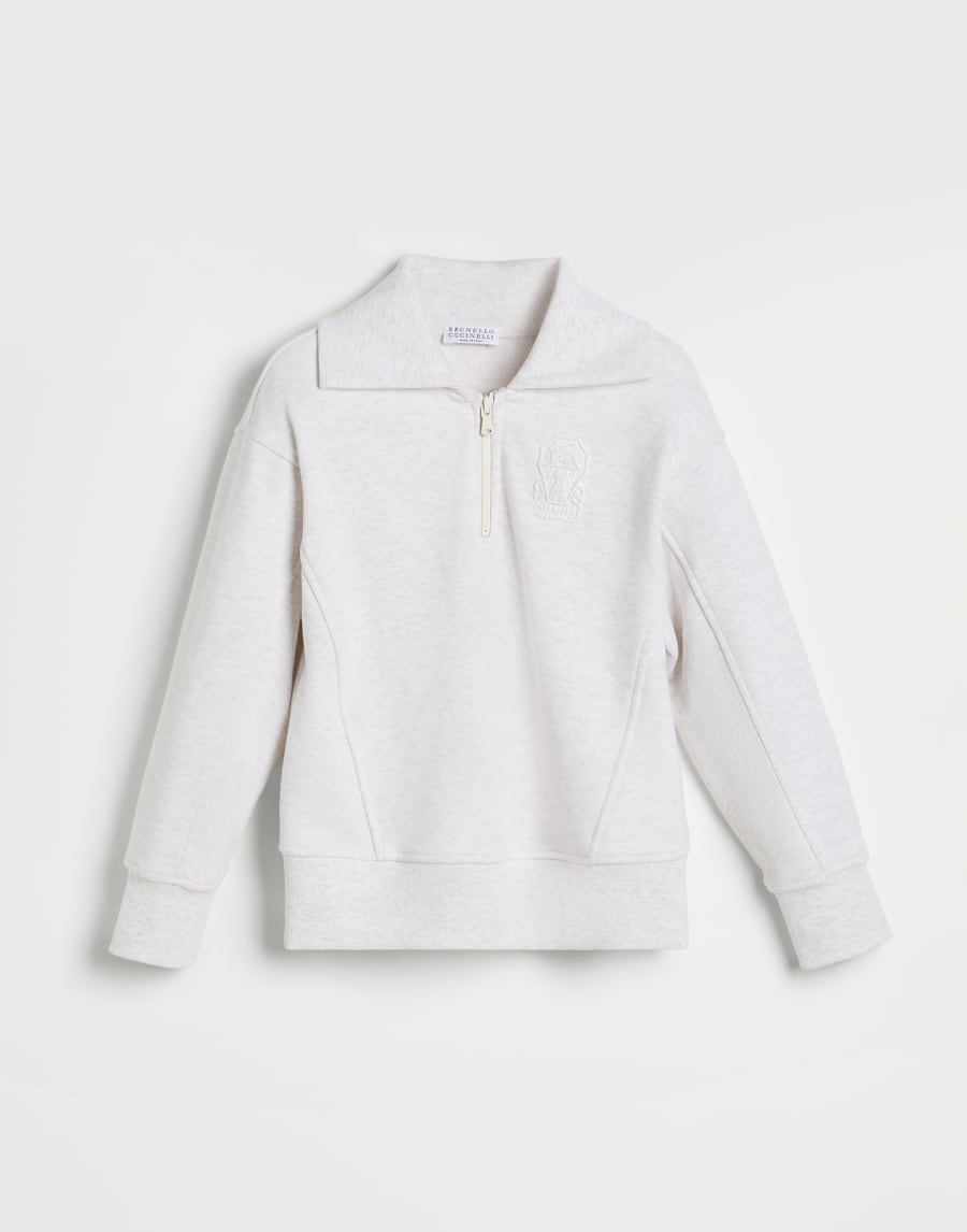 Topwear con logo Bianco Bambina - Brunello Cucinelli