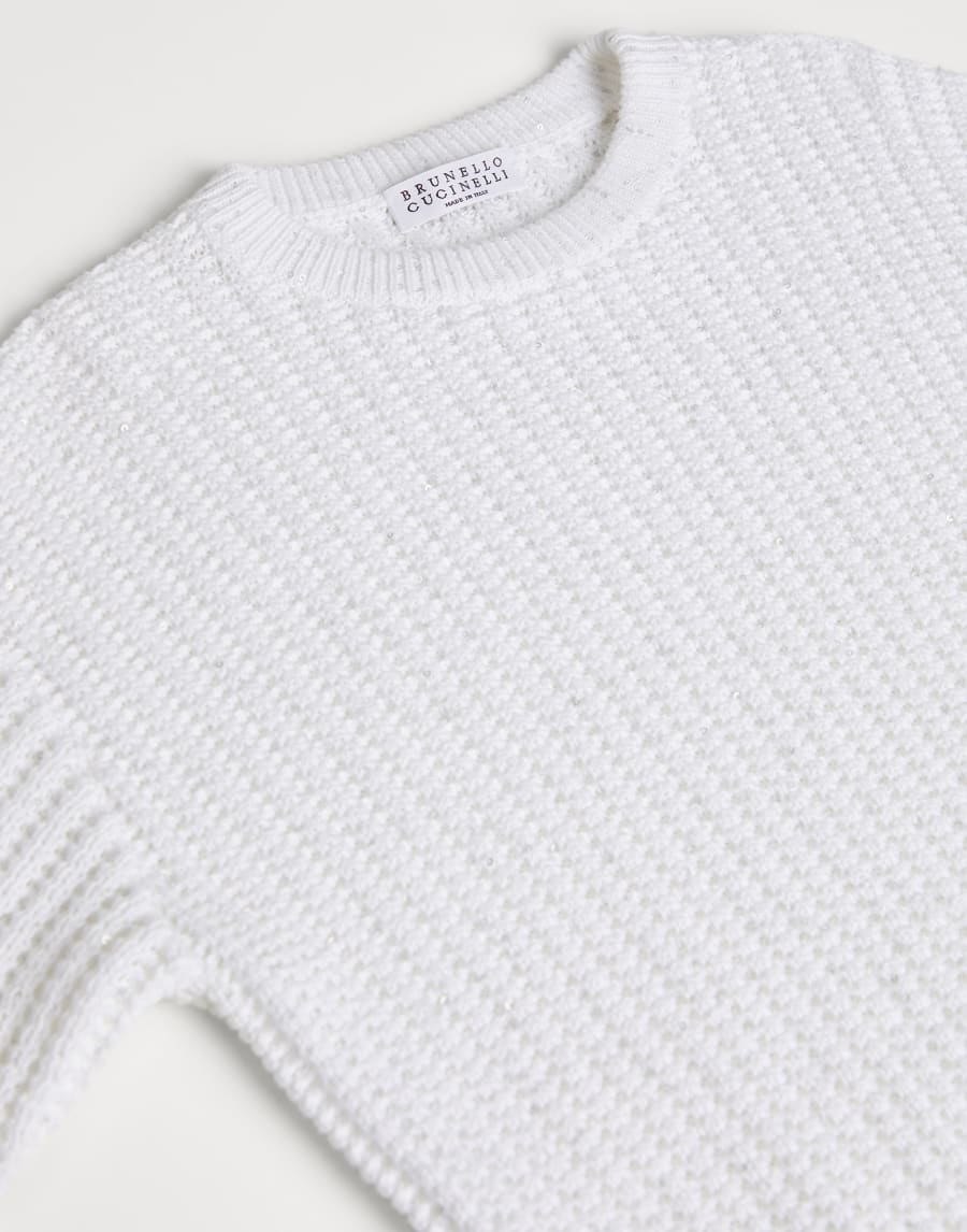 Cotton sweater White Girls - Brunello Cucinelli