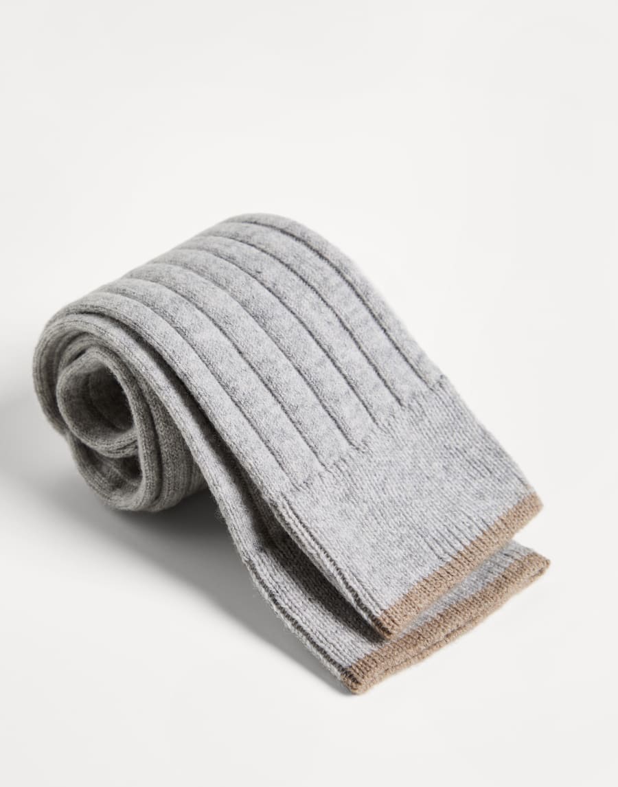 Chaussettes en maille Gris Garçon - Brunello Cucinelli