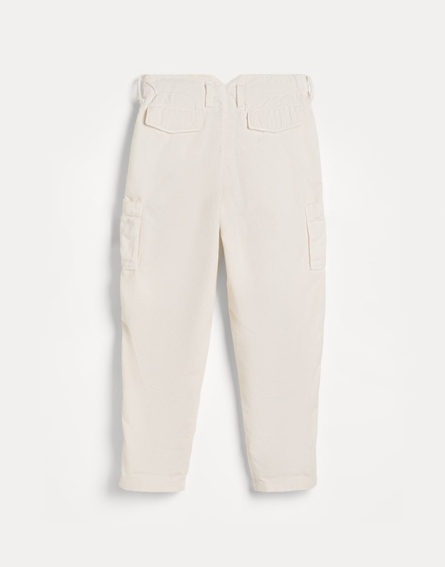 Corduroy ergonomic trousers with pockets Panama Boys - Brunello Cucinelli