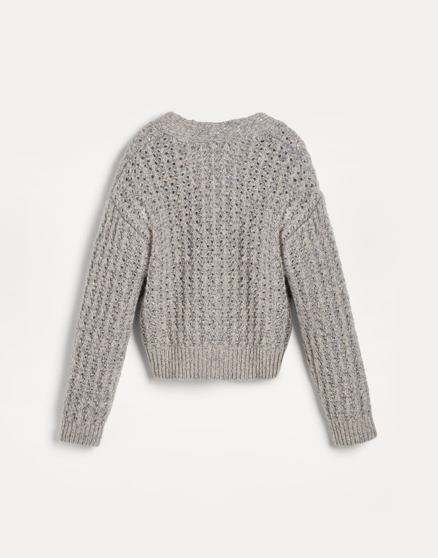 Dazzling cardigan Grey Girls - Brunello Cucinelli