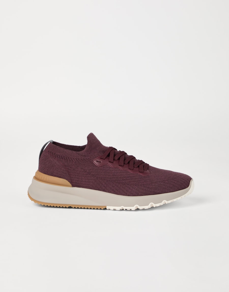 Knit runners Amaranth Man - Brunello Cucinelli