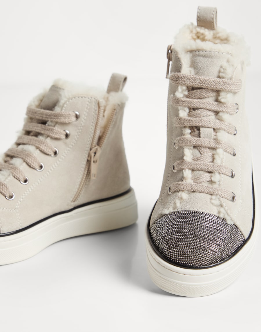 High-top sneakers Panama Girls - Brunello Cucinelli