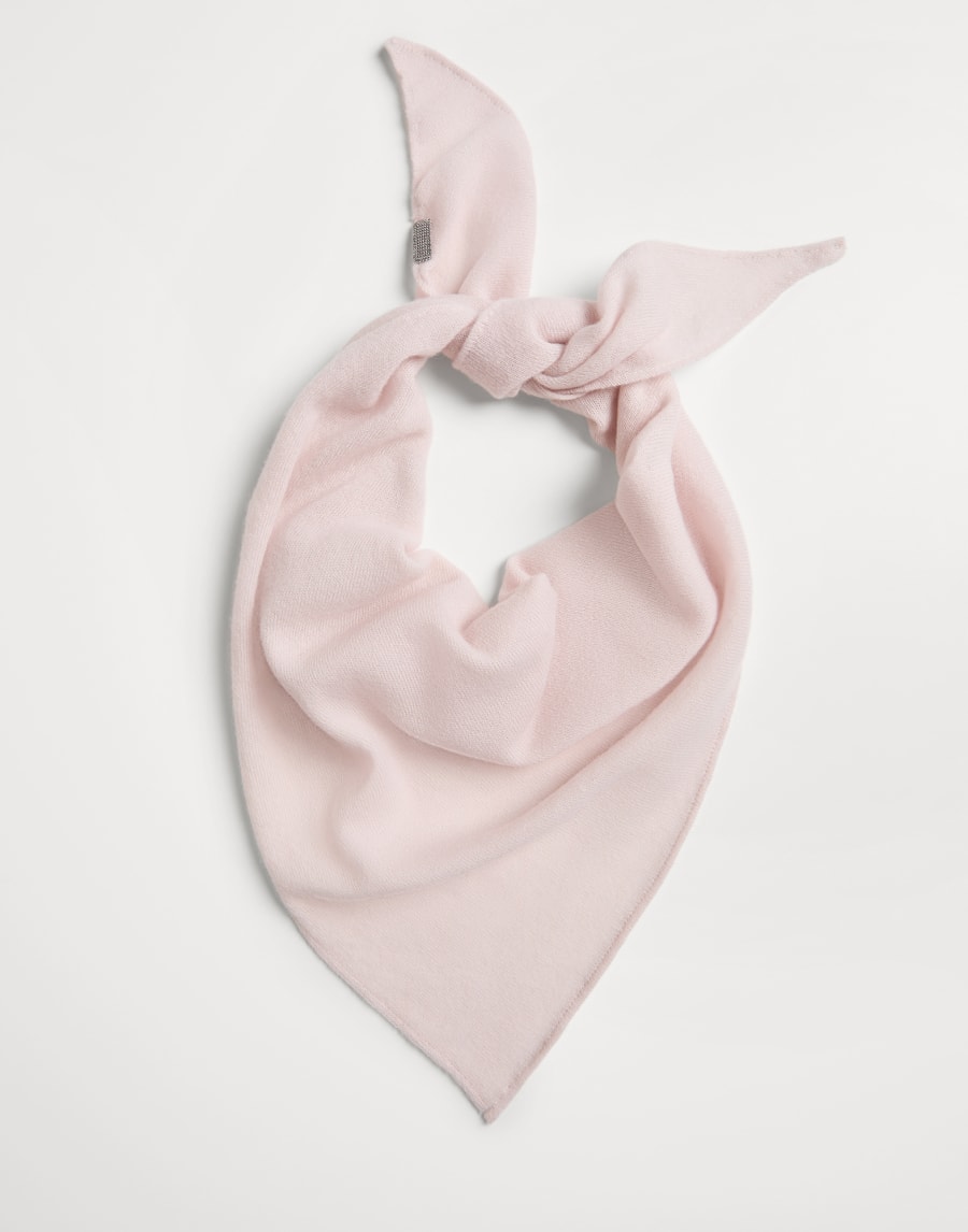 Sciarpa in cashmere Rosa Bambina - Brunello Cucinelli