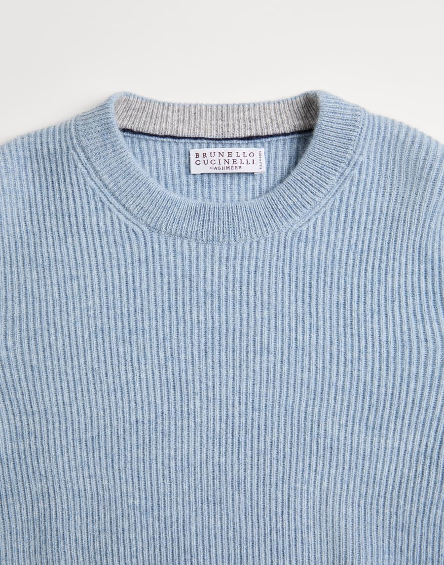 Cashmere sweater Sky Blue Boys - Brunello Cucinelli