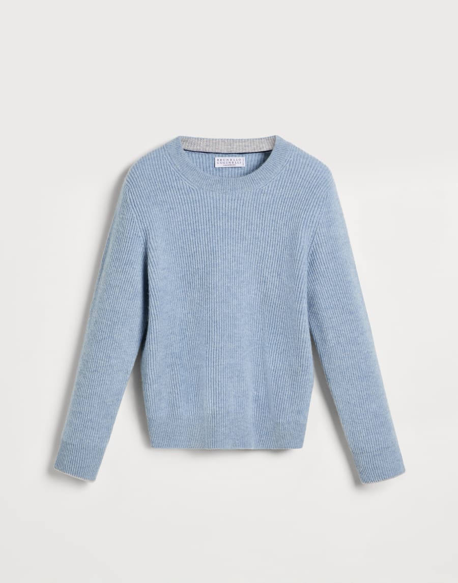 Maglia in cashmere Celeste Bambino - Brunello Cucinelli