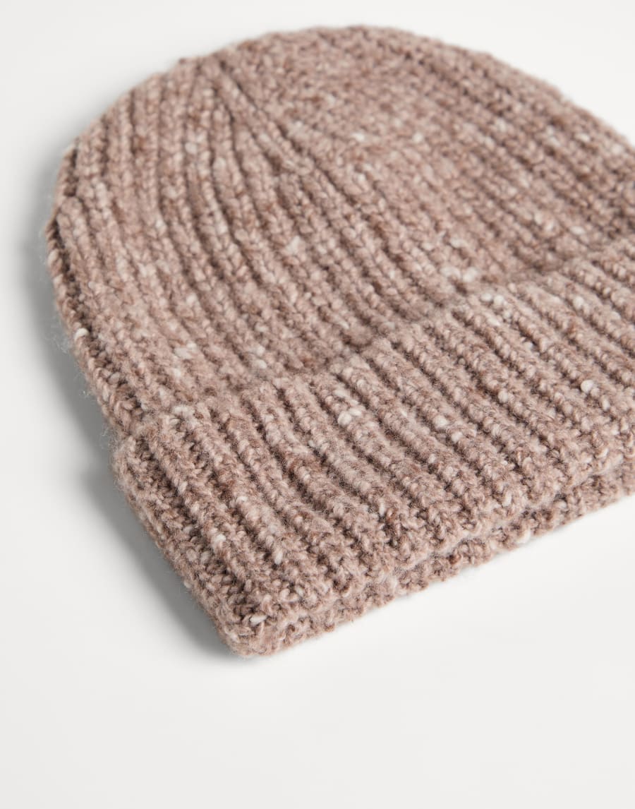 Bonnet en cachemire Marron Clair Garçon - Brunello Cucinelli