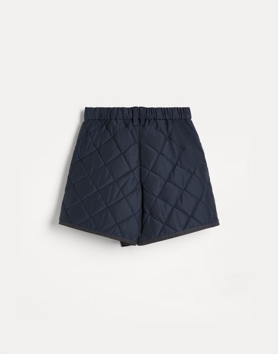 Mini-Hosenrock Navy-Blau Mädchen - Brunello Cucinelli