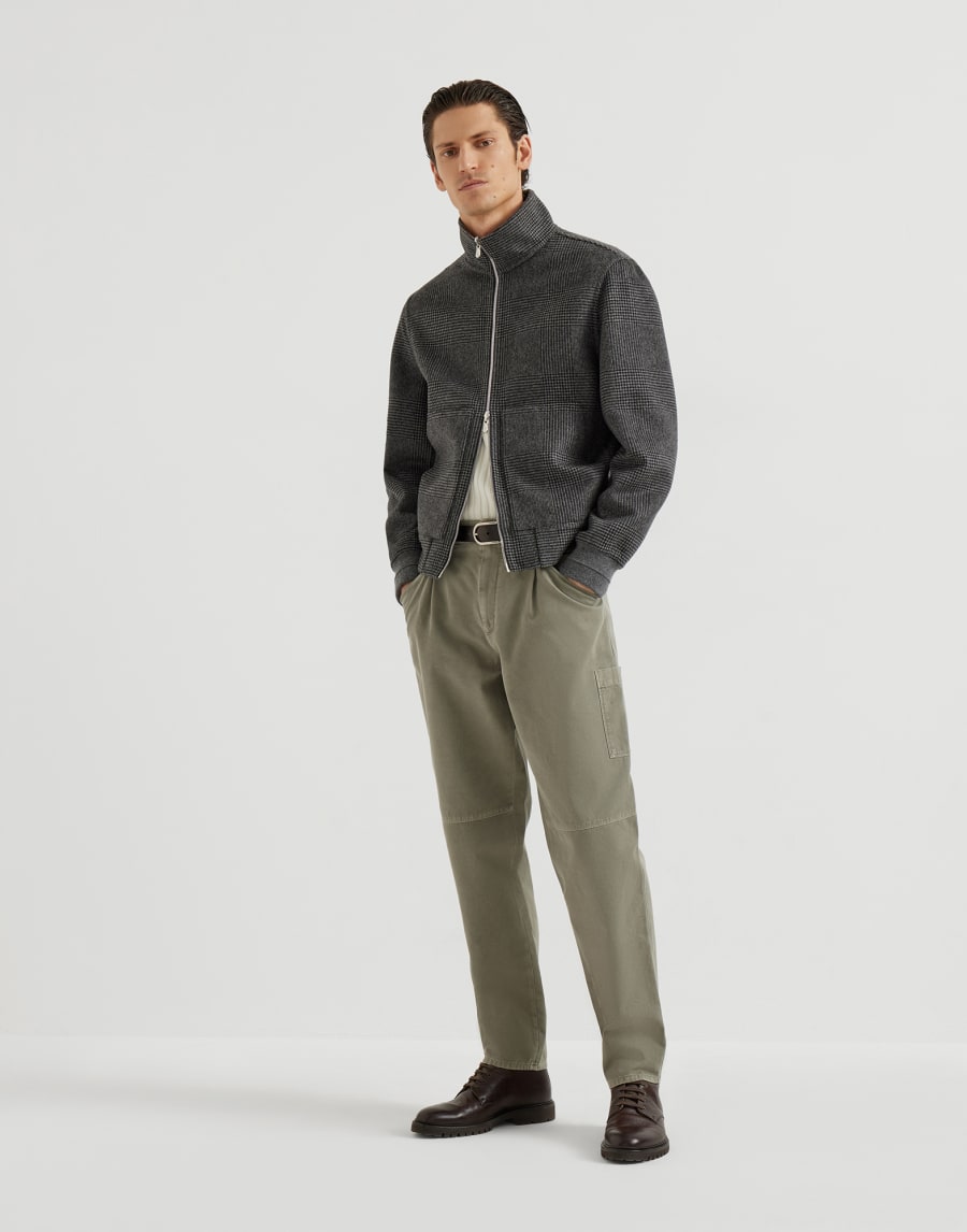 Ergonomic trousers Khaki Man - Brunello Cucinelli